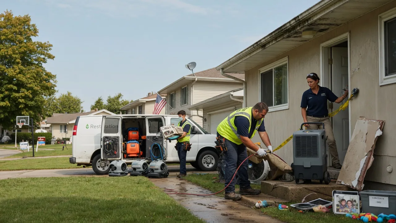 Water Damage Restoration in Russell, PA near me